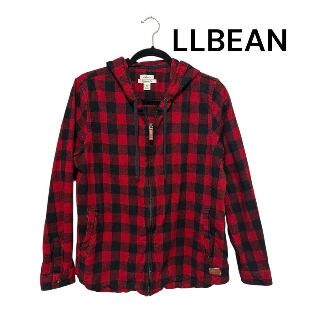L.L. Bean plains zip up Relaxed Fit Label excellent quality and condition